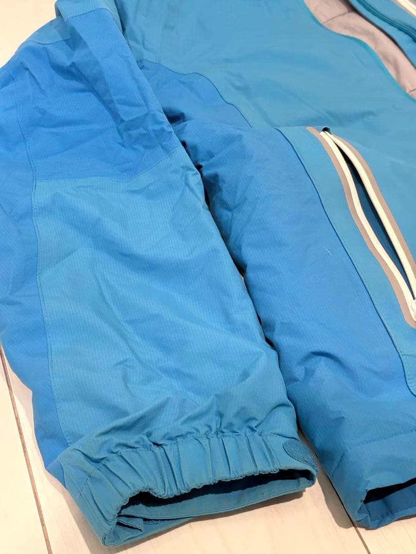 mont-bell 青 スキーウェアLサイズ レディス