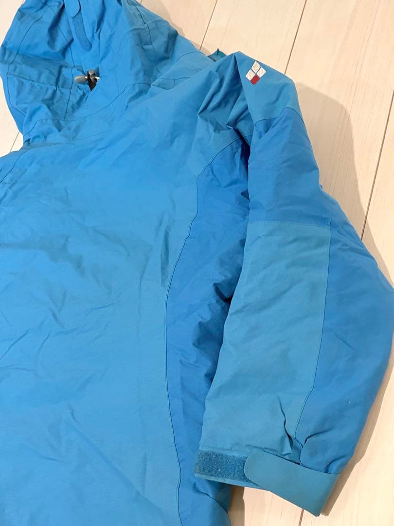 mont-bell 青 スキーウェアLサイズ レディス