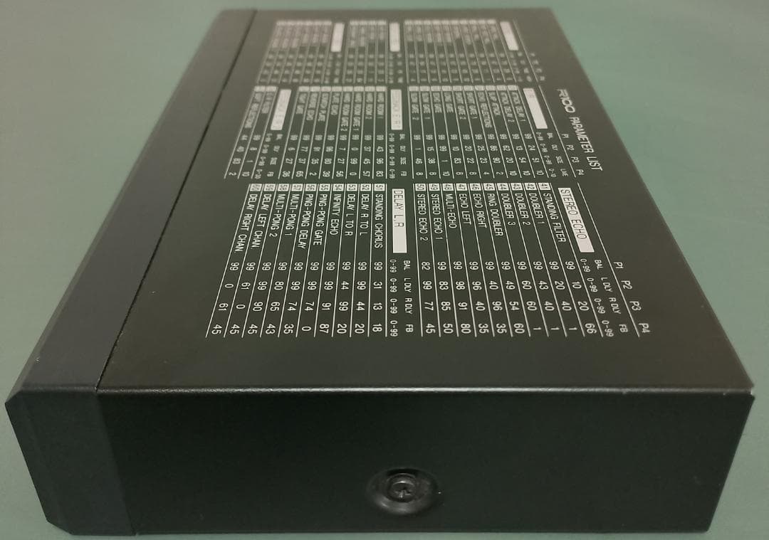 Yamaha R100 リバーブプロセッサー (b)