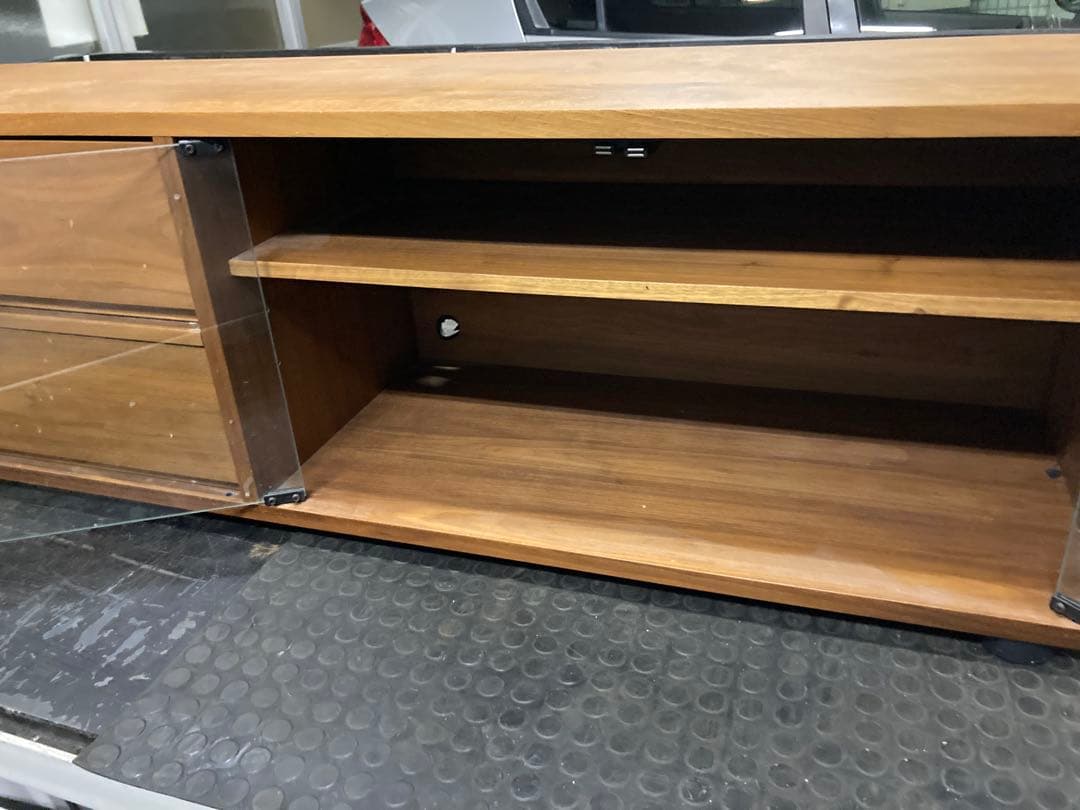 【無印良品】木製テレビ台 ウォールナット材