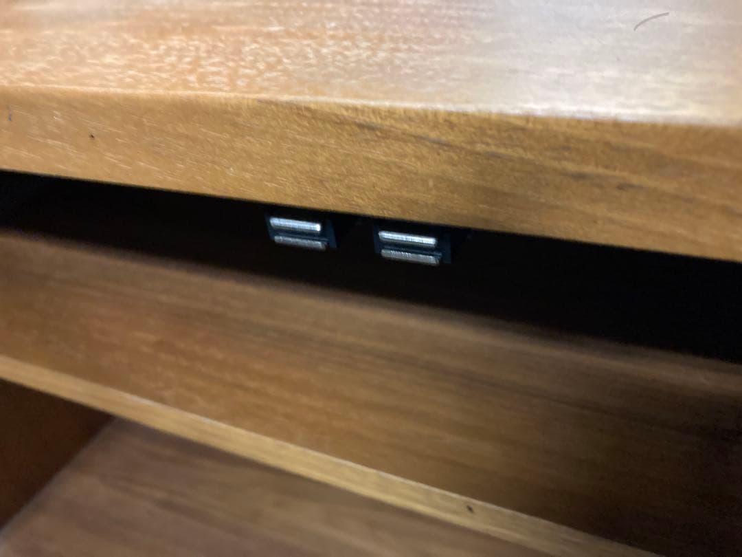 【無印良品】木製テレビ台 ウォールナット材