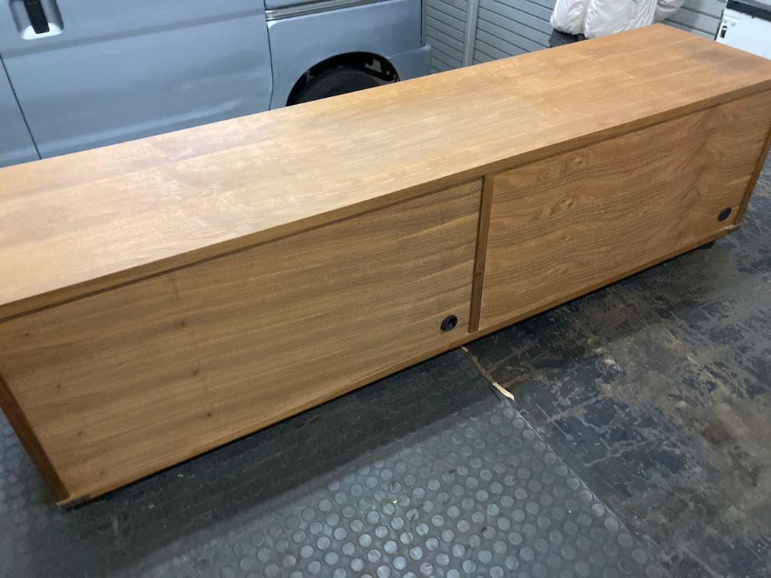 【無印良品】木製テレビ台 ウォールナット材