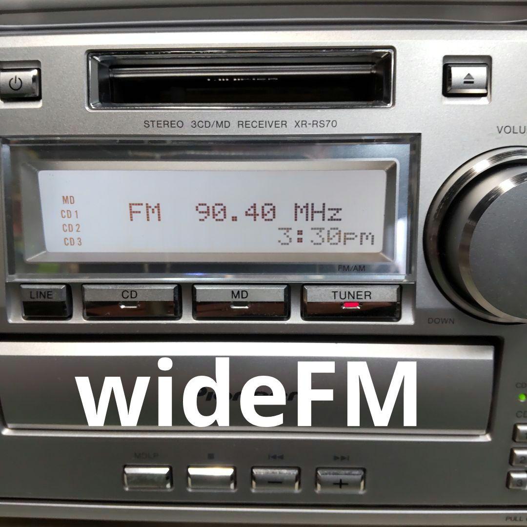 値下げ MD/TAPE/FM/AM/AUX/OPT パイオニア 80W 2way