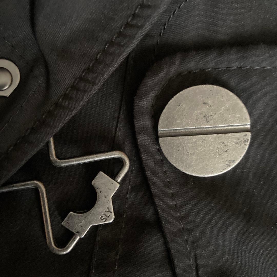 SLY スライ モッズコート ライナー付き ミリタリーコート アウター ブラック