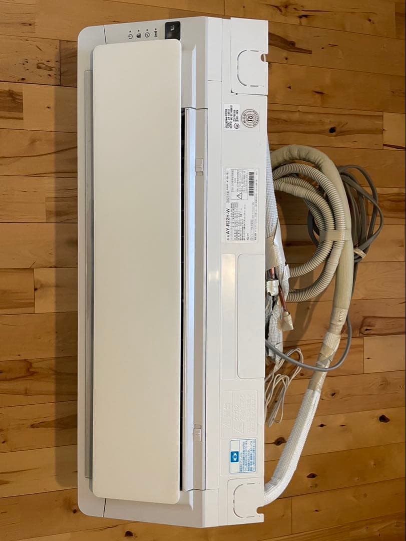 SHARP エアコン本体 室外機 AY-R22H-W 2023年製（保証書付き）