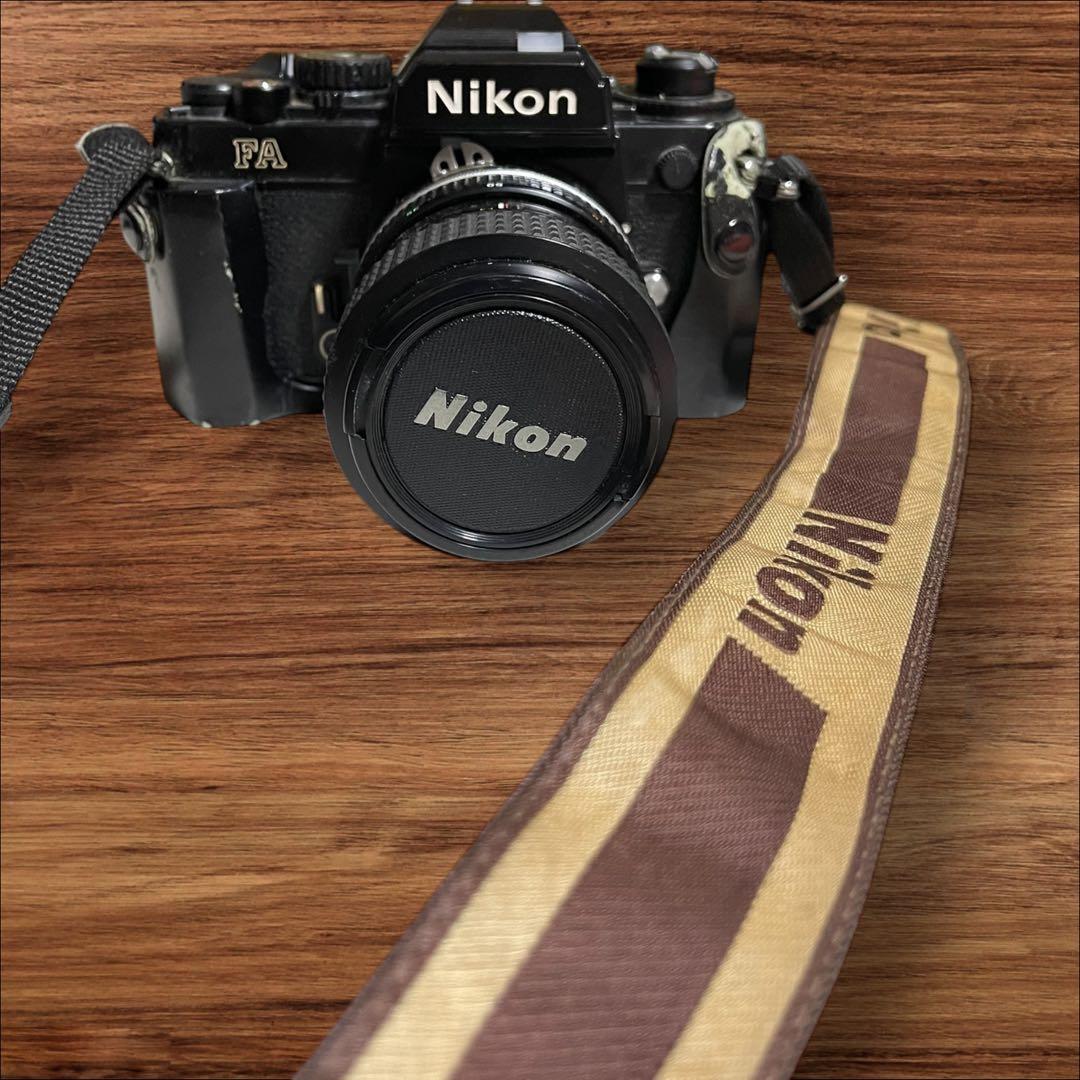 Nikon FA フィルムカメラ ジャンク レンズ付