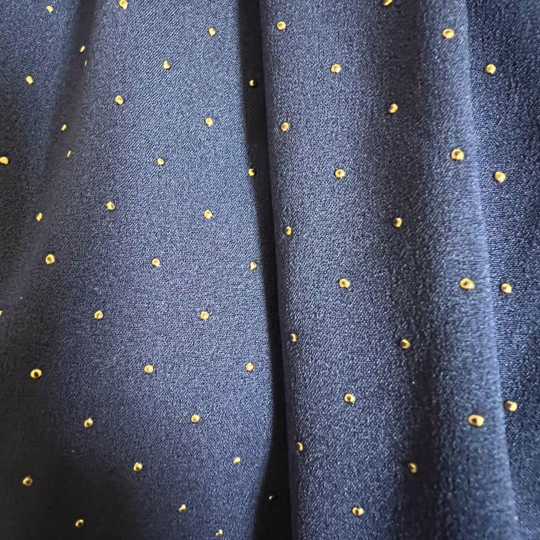 【最終お値下げ】美品　BABY, Twinkle girl ジャンスカ ネイビー