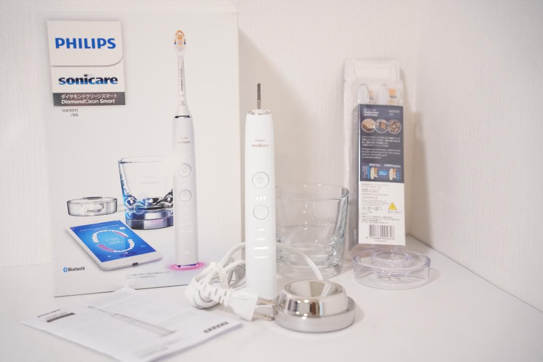 フィリップス 電動歯ブラシ 未使用替ブラシ5本付 HX9911/66