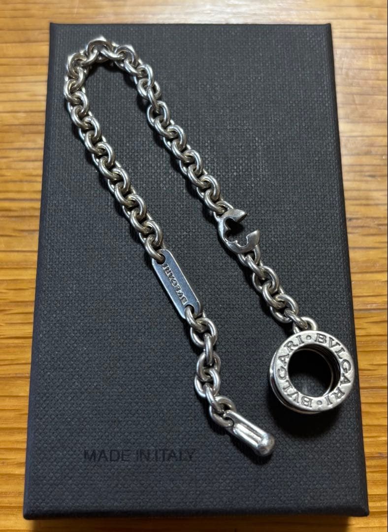 ブルガリ　BVLGARI B.zero1 キーチェーン　キーホルダー　SV925