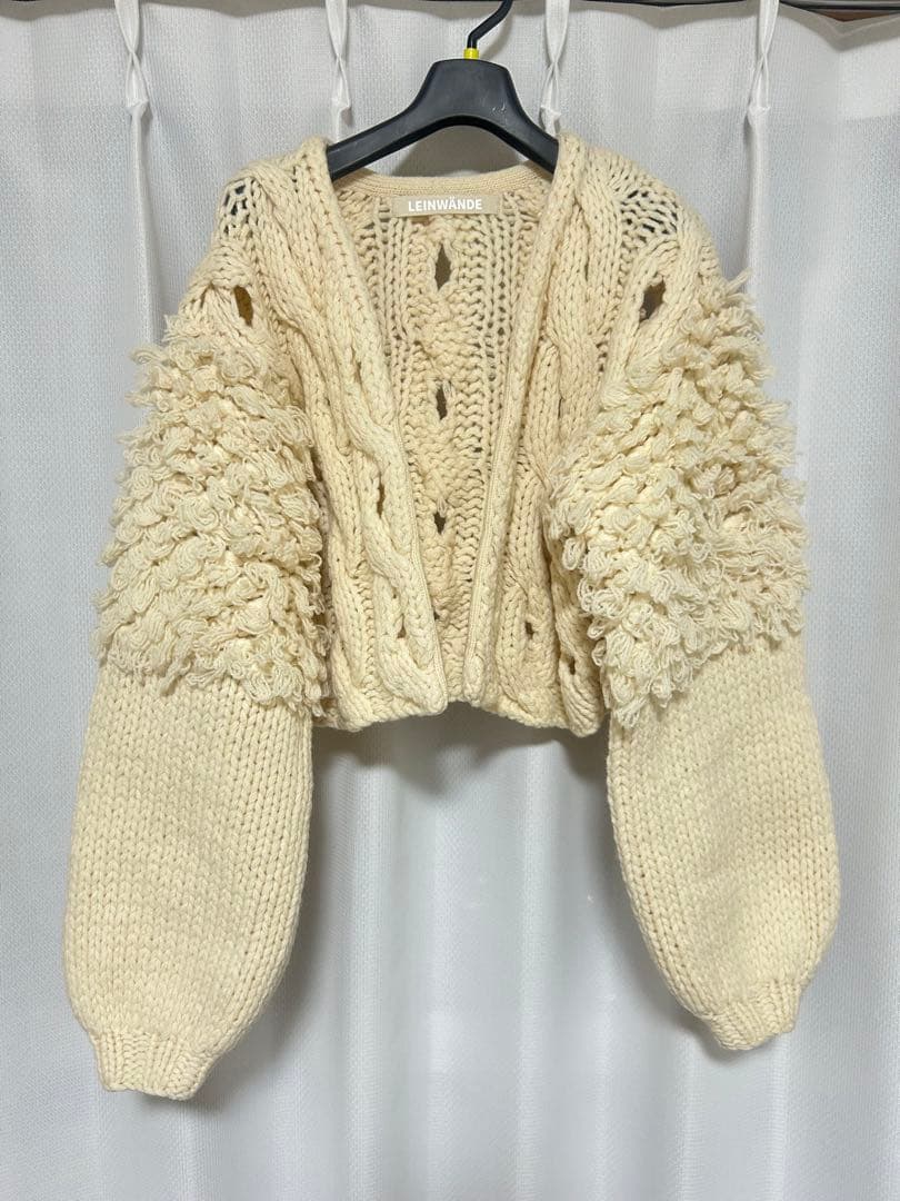 ラインヴァンドleinwandeのニットカーディガン