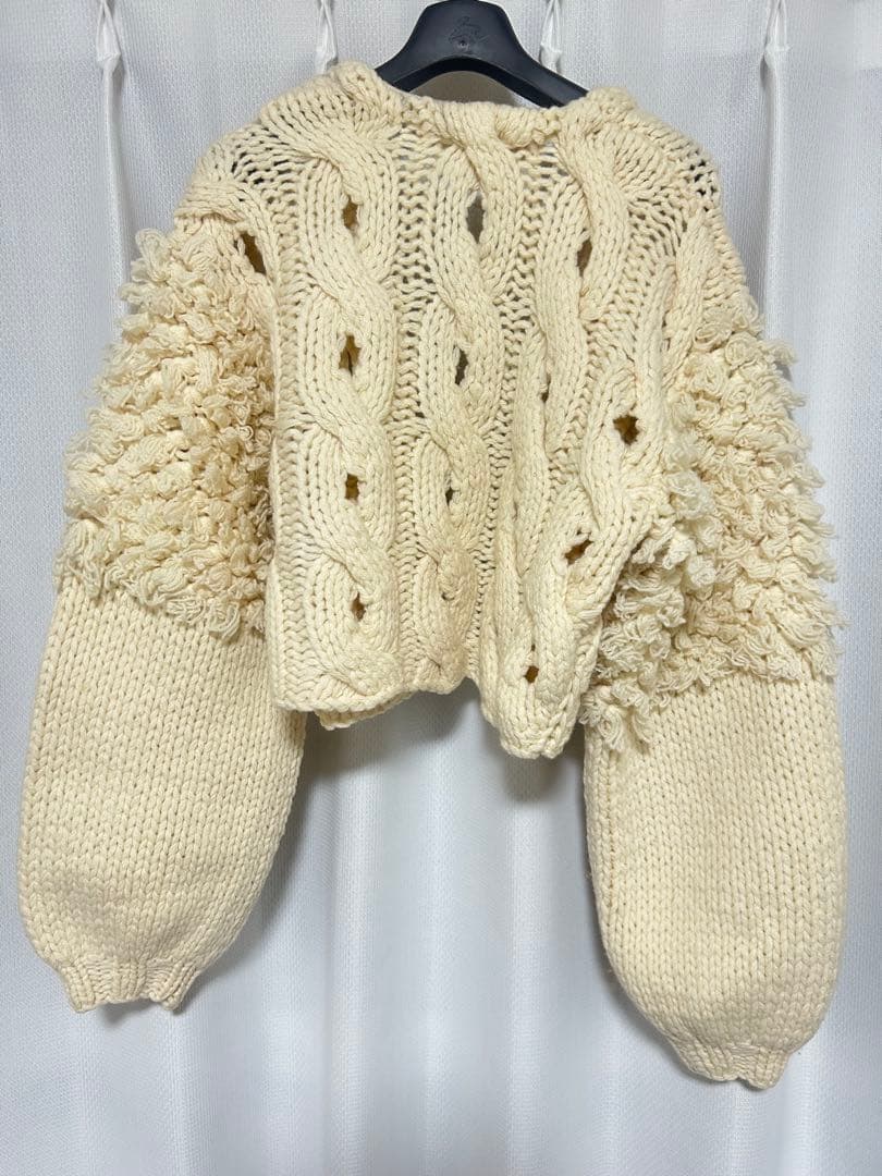 ラインヴァンドleinwandeのニットカーディガン