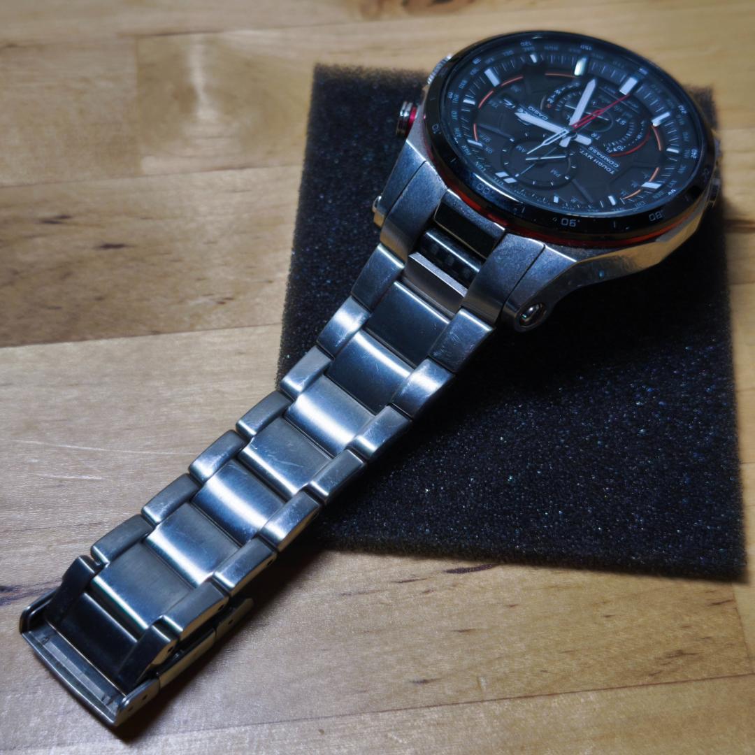 CASIO EDIFICE ソーラー電波時計 EQW-A1200DB-1AJF