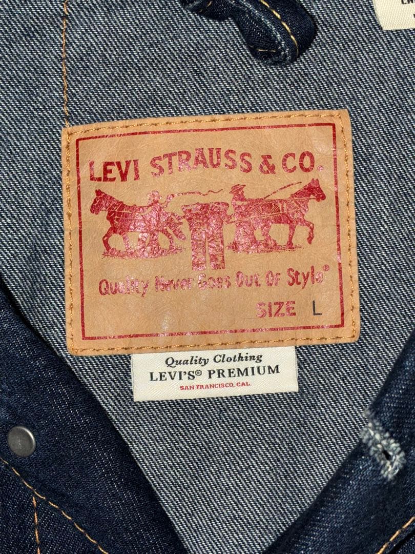 Levi's リーバイス ストレッチデニムカバーオール L