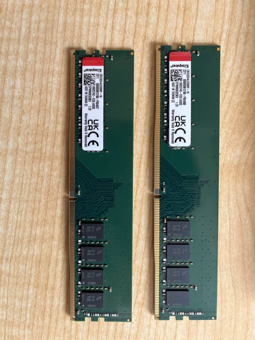Kingston DDR4-3200 32GB (16GBx2枚)