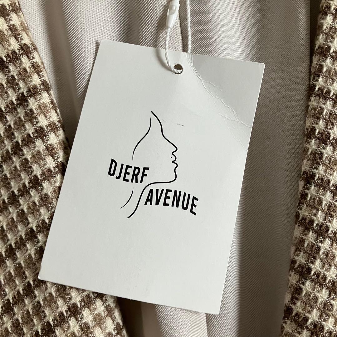 【DJERF AVENUE】Weekend Blazer Checked Oat