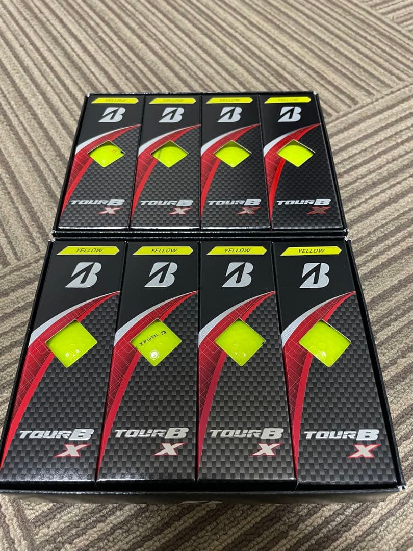 ブリヂストン TOUR B X イエロー 12個入り　2ダース　新品未使用