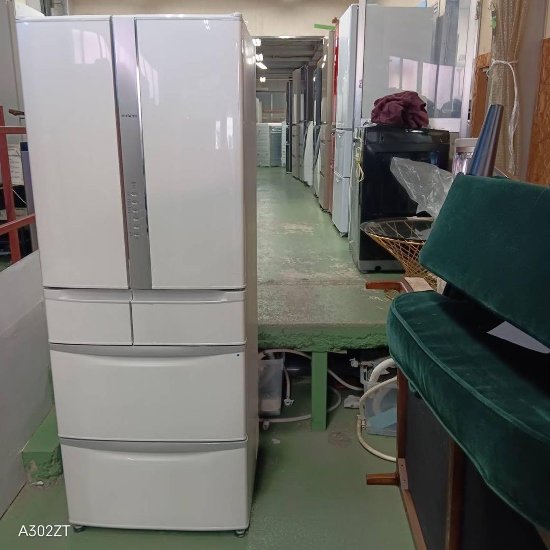 452 大型冷蔵庫　6ドア　観音開き　6ドア　400L〜500L 自動製氷機