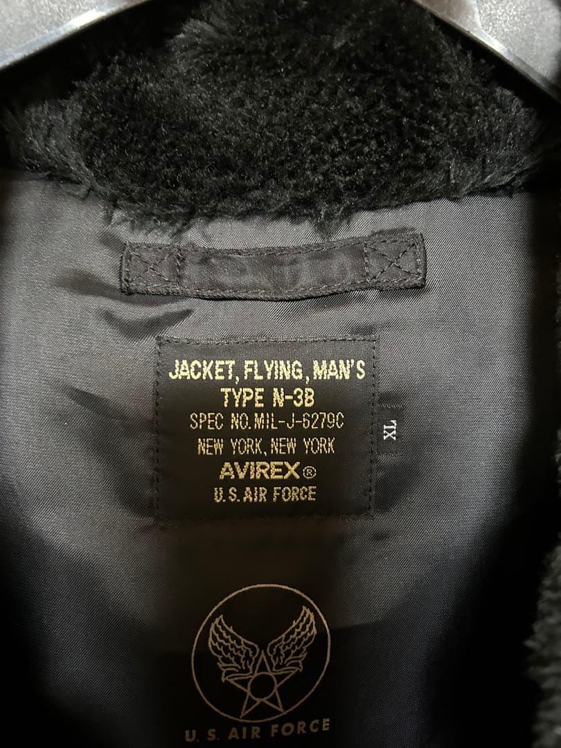AVIREX アビレックス WAIPER別注 N-3Bフライトジャケット