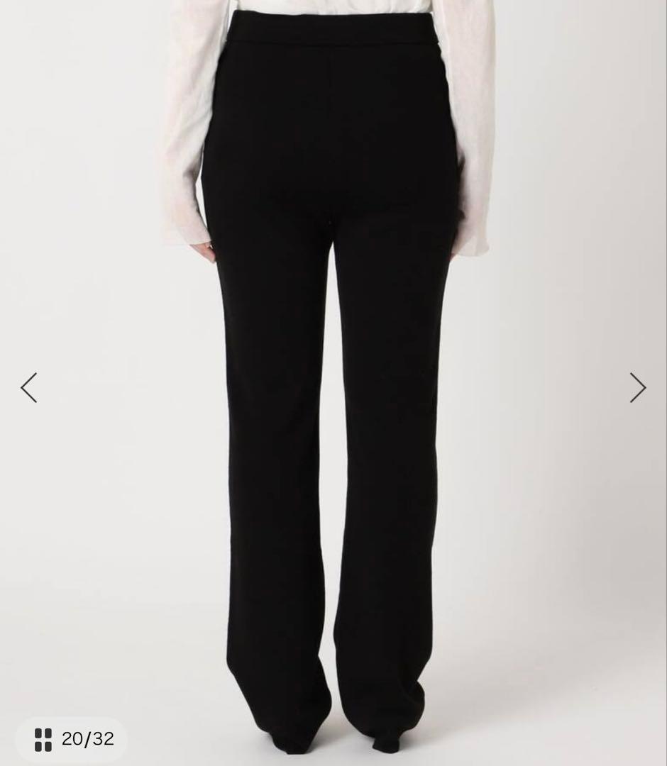 Plage 18G スムース パンツ　新品未使用