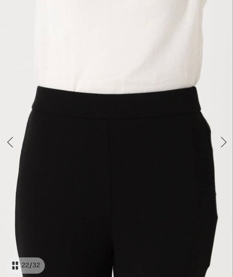 Plage 18G スムース パンツ　新品未使用