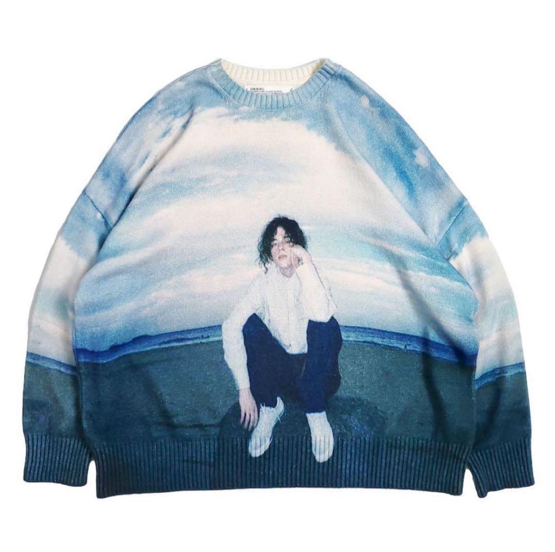 DAIRIKU 24aw Photo Pullover Knit 美品Lサイズ