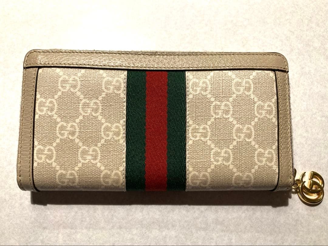 ⭐︎HaRu⭐︎ GUCCI GGパターン 長財布 ベージュ