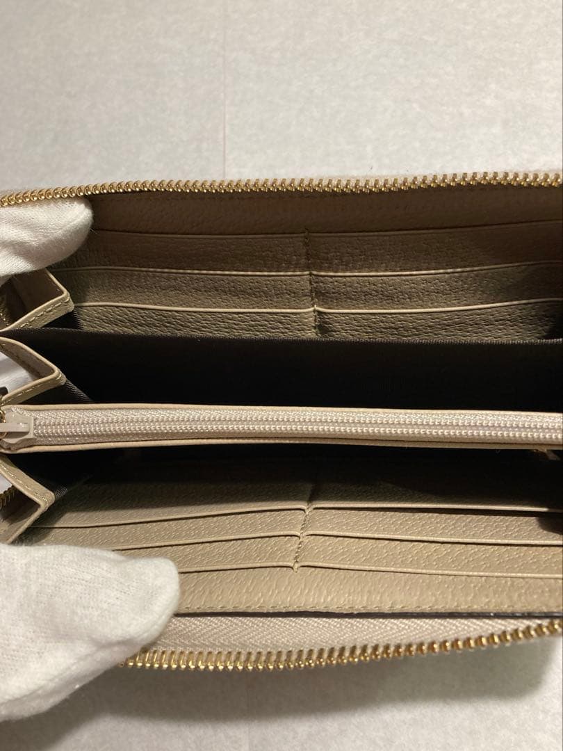 ⭐︎HaRu⭐︎ GUCCI GGパターン 長財布 ベージュ