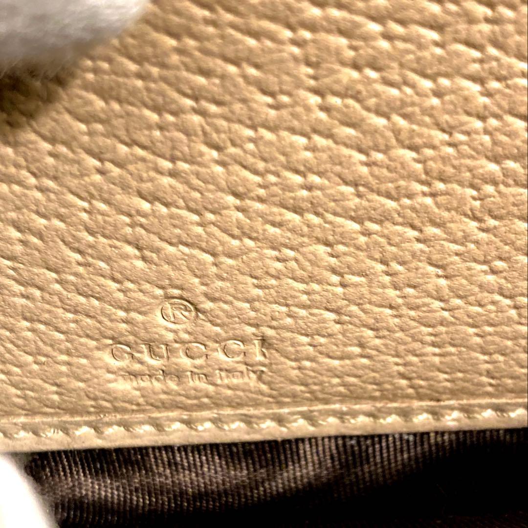⭐︎HaRu⭐︎ GUCCI GGパターン 長財布 ベージュ
