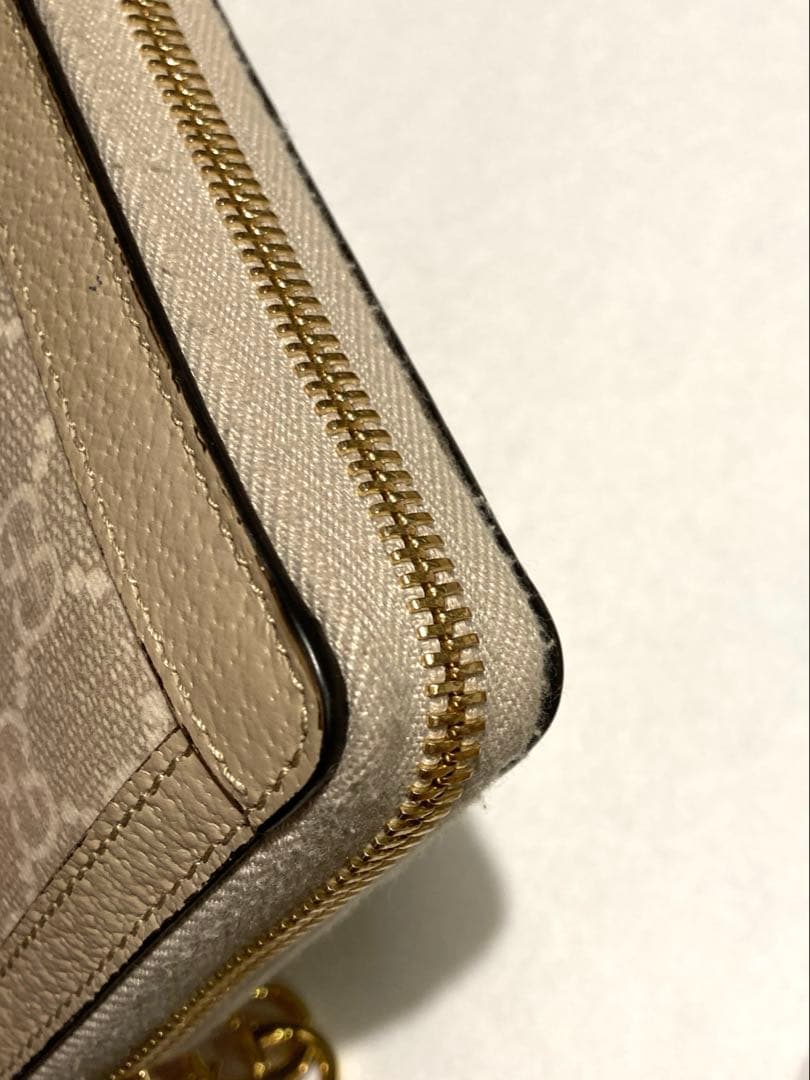 ⭐︎HaRu⭐︎ GUCCI GGパターン 長財布 ベージュ