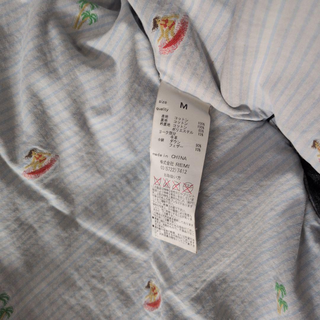 REMY RELIEF The Golden Spray ダウンベスト