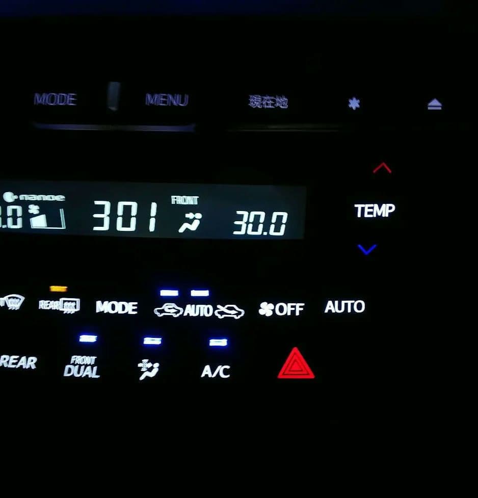 そらまめ　スイッチ5点　アルファード　ヴェルファイア　LED 打ち替え