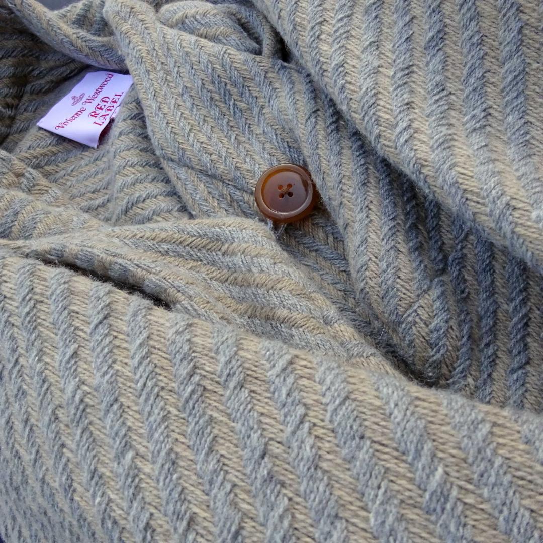 ア*キ様 希少ヴィヴィアンウエストウッドRED 変形アシンメトリーコート2アング