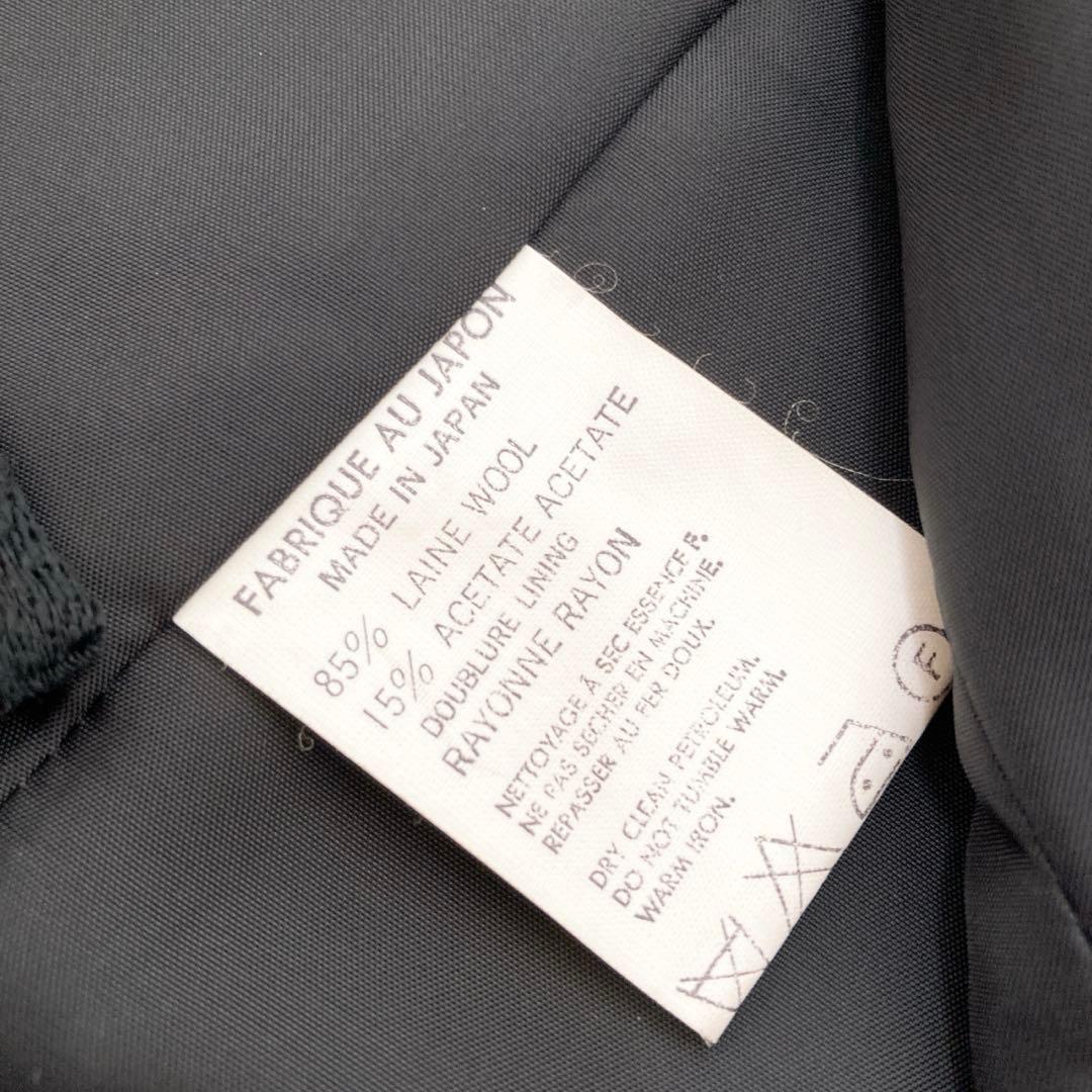 Y's ワイズ ボタンレス ジャケット ウール 日本製 ヨウジヤマモト