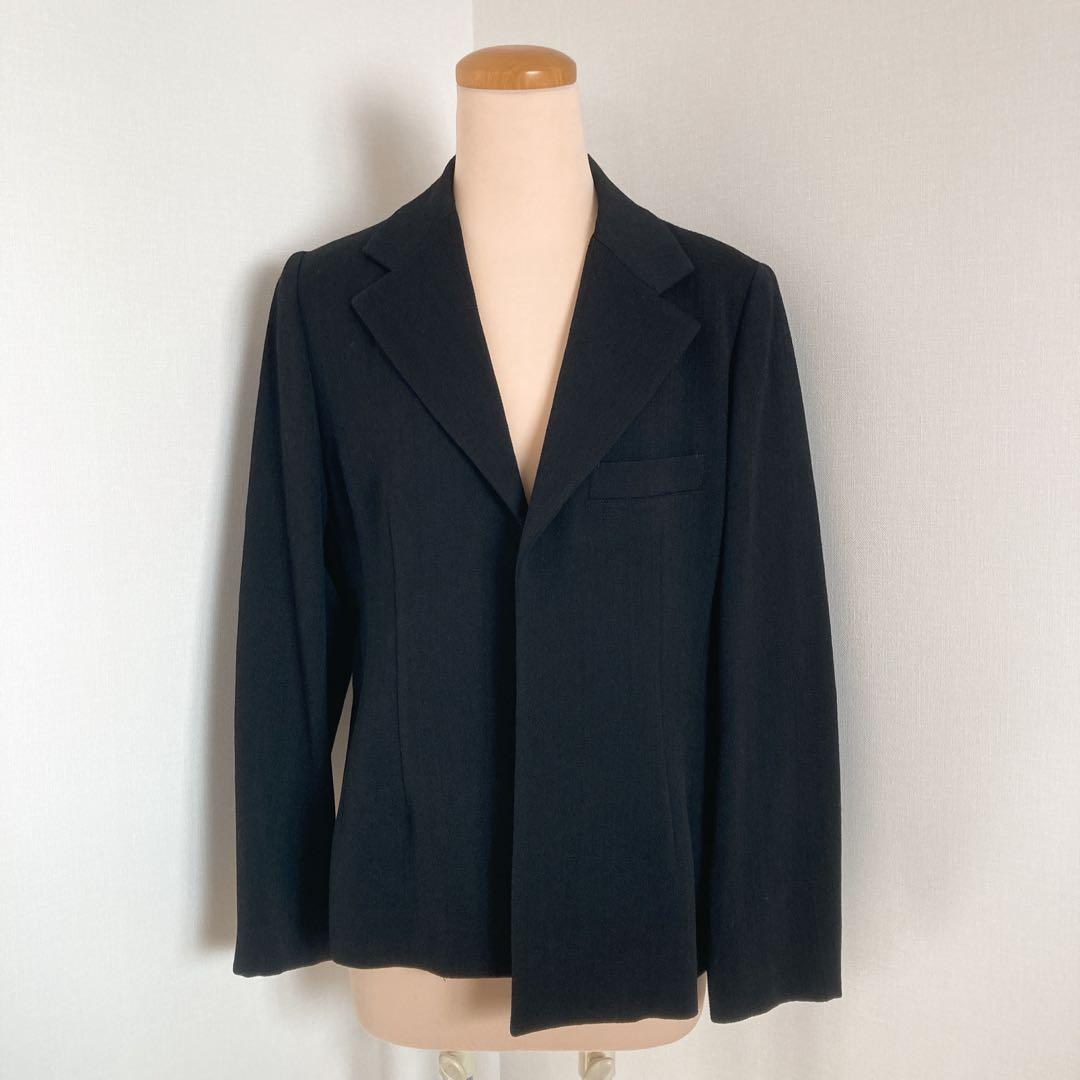 Y's ワイズ ボタンレス ジャケット ウール 日本製 ヨウジヤマモト