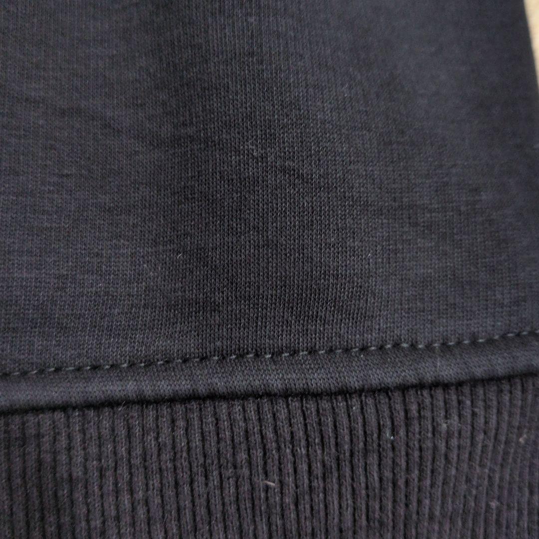 カナダグース トレーナー 黒 ロゴ ワッペン   完売品