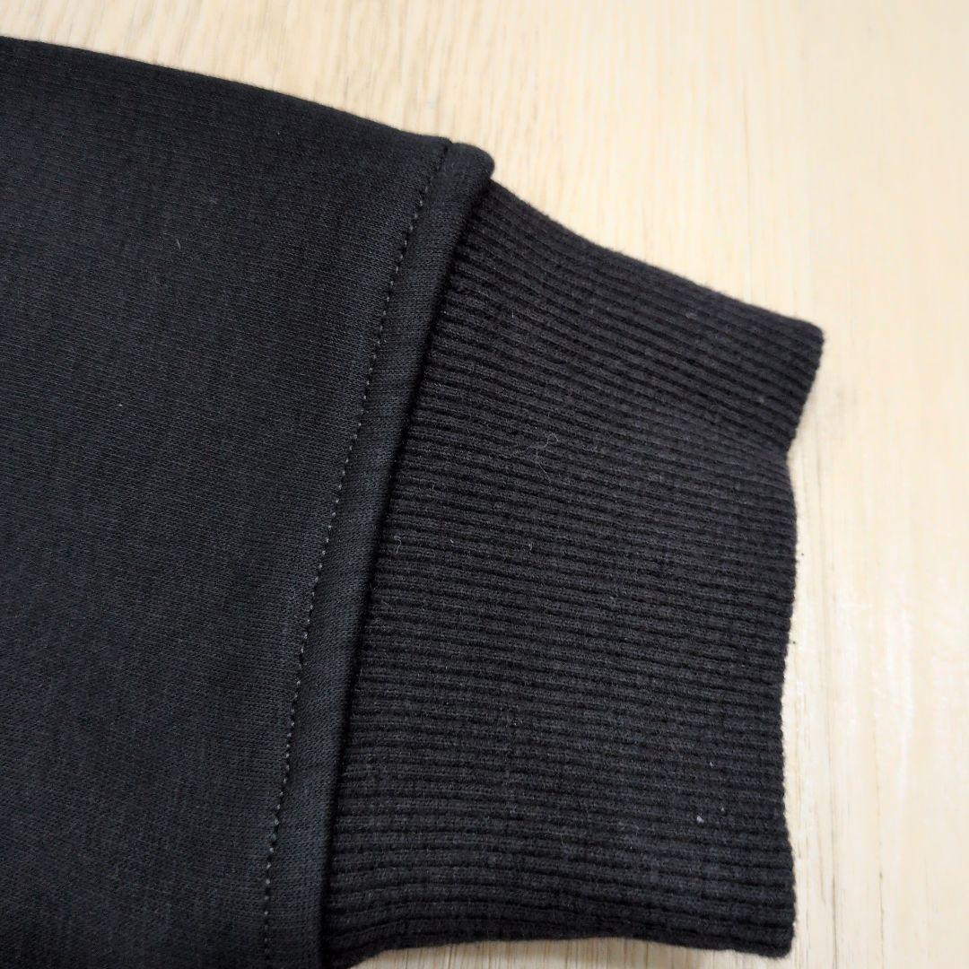 カナダグース トレーナー 黒 ロゴ ワッペン   完売品