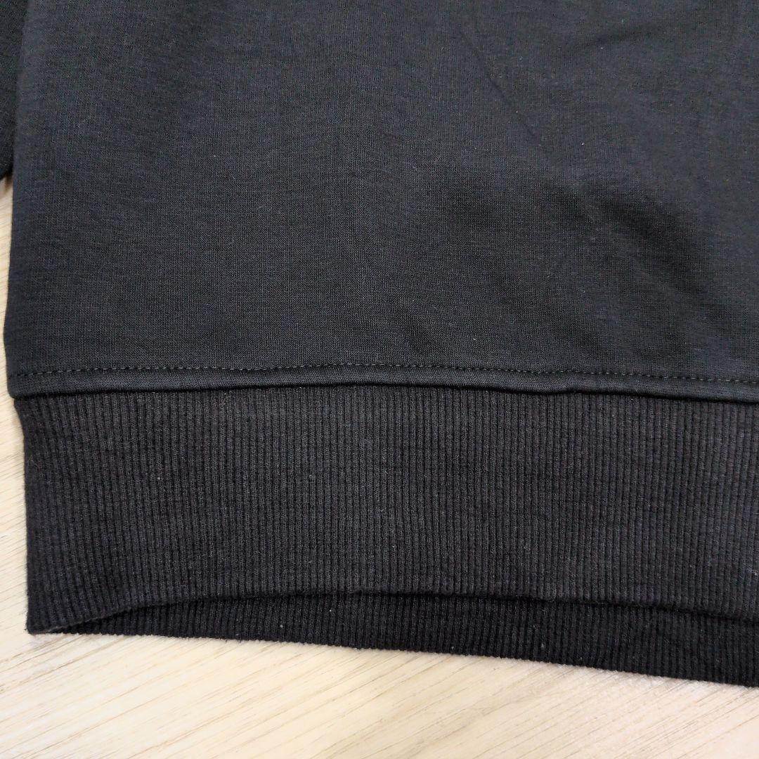 カナダグース トレーナー 黒 ロゴ ワッペン   完売品