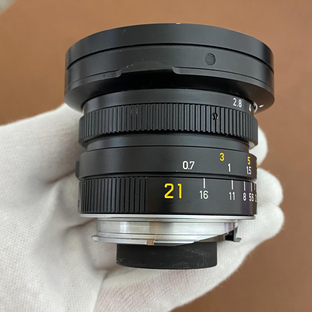 Elmarit M21mm f2.8 1st 後期 1985年製 箱＆フード付き