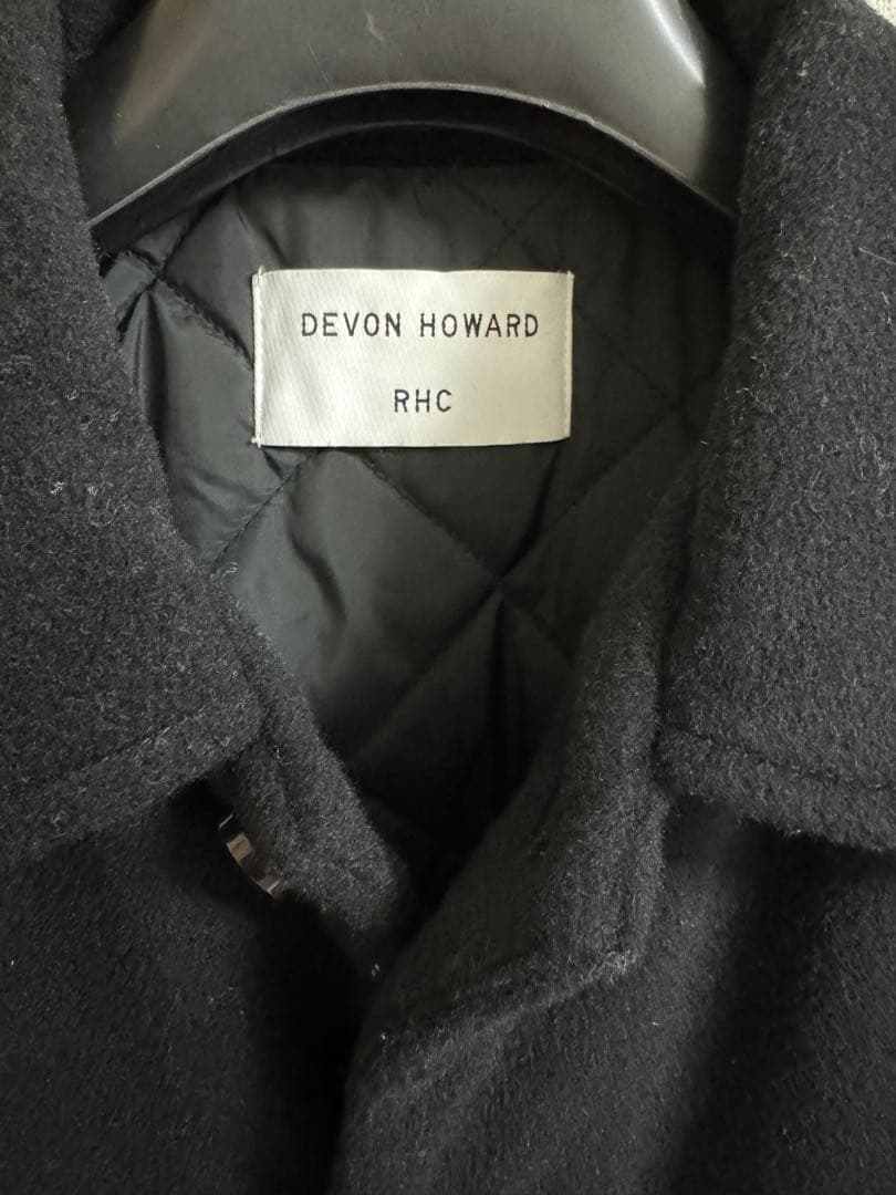 Devon Howard for RHC CPOジャケット黒Lロンハーマン別注