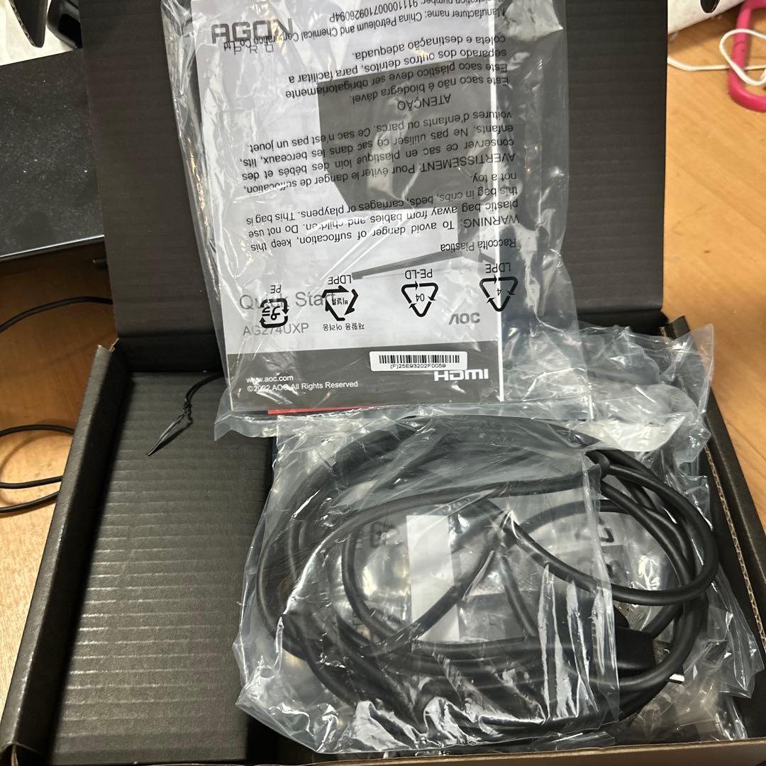 AOC AG274UXP/11 27インチ 4k