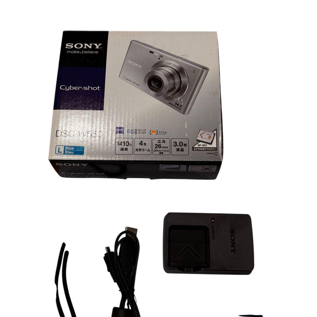 SONY Cyber-shot DSC-W550 極美品 付属品完備 動作確認済