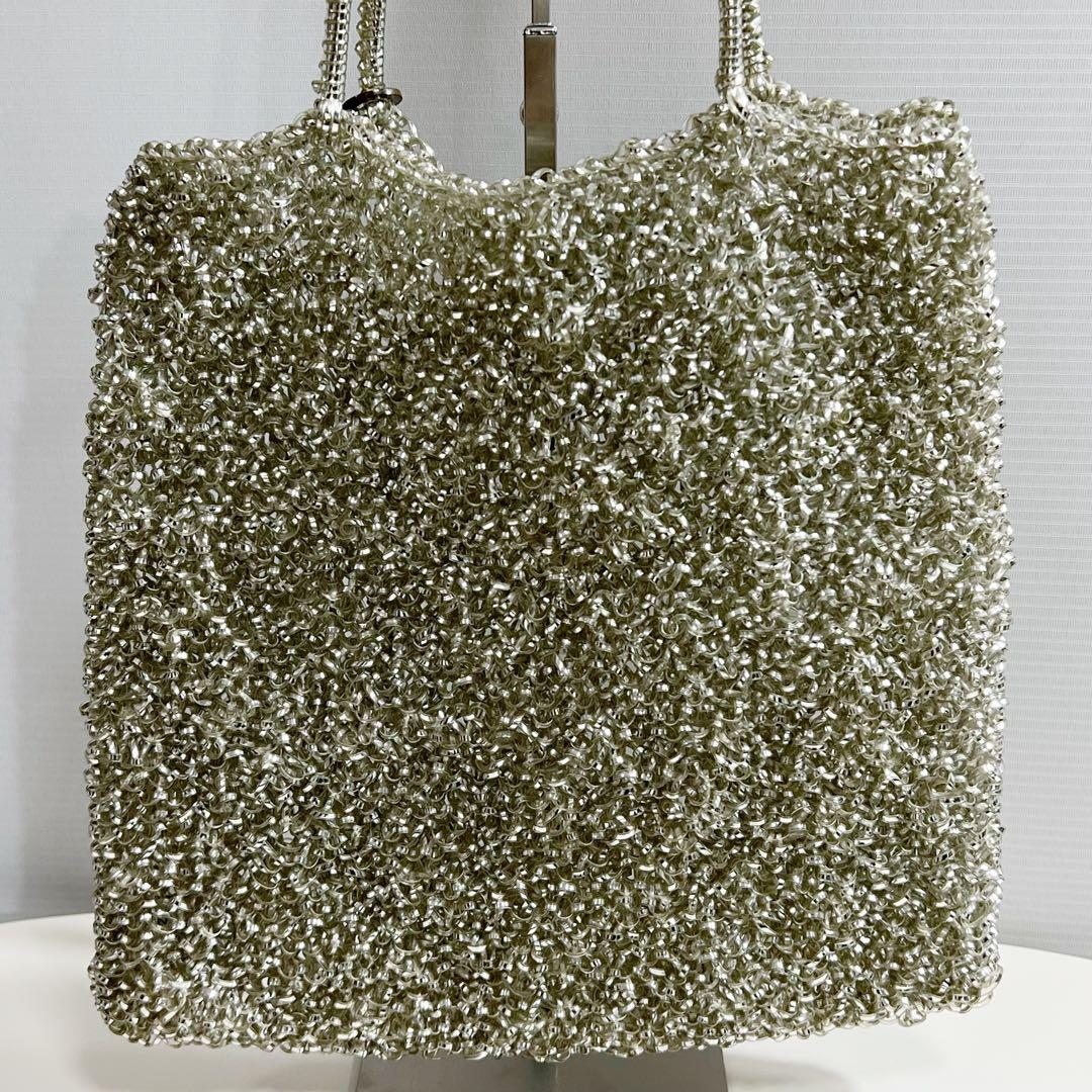 【美品 人気】 ANTEPRIMA ワイヤーバッグ スタンダードスクエア ラージ