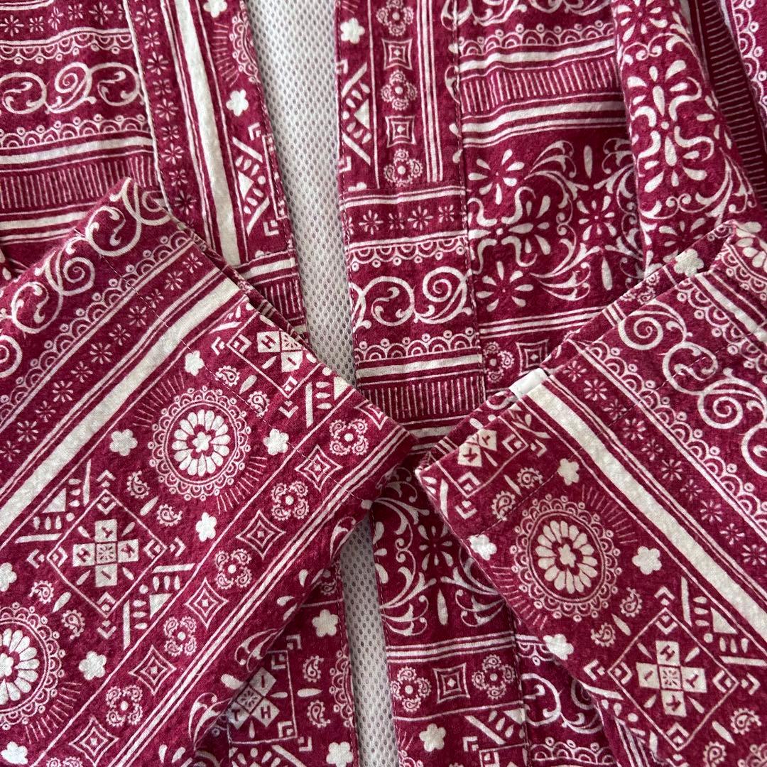 KITH 20-011-060-0003-2-0 バンダナ総柄ジャケットブルゾン