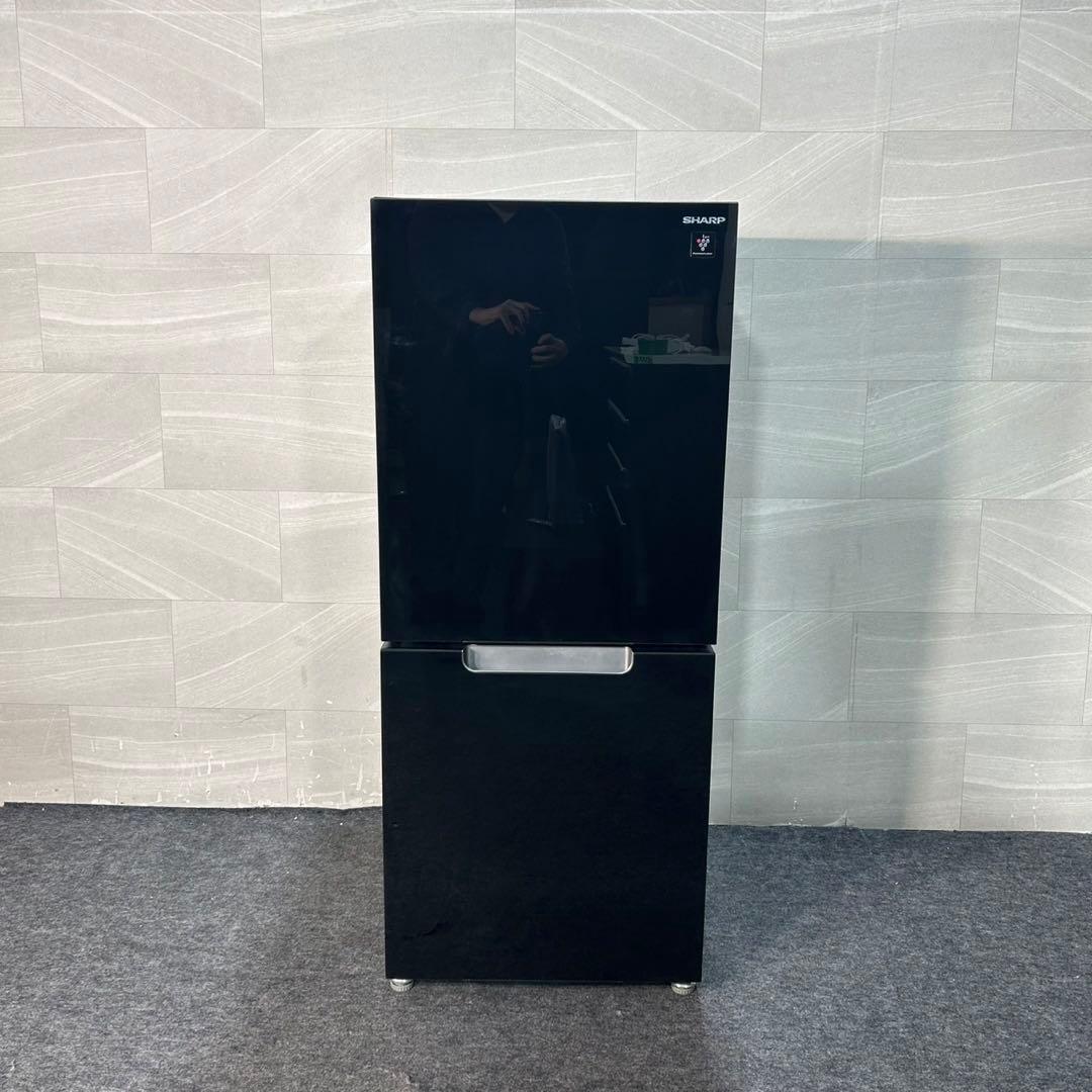 SHARP 冷蔵庫 SJ-GD15G 152L 2021年 おしゃれ d3576