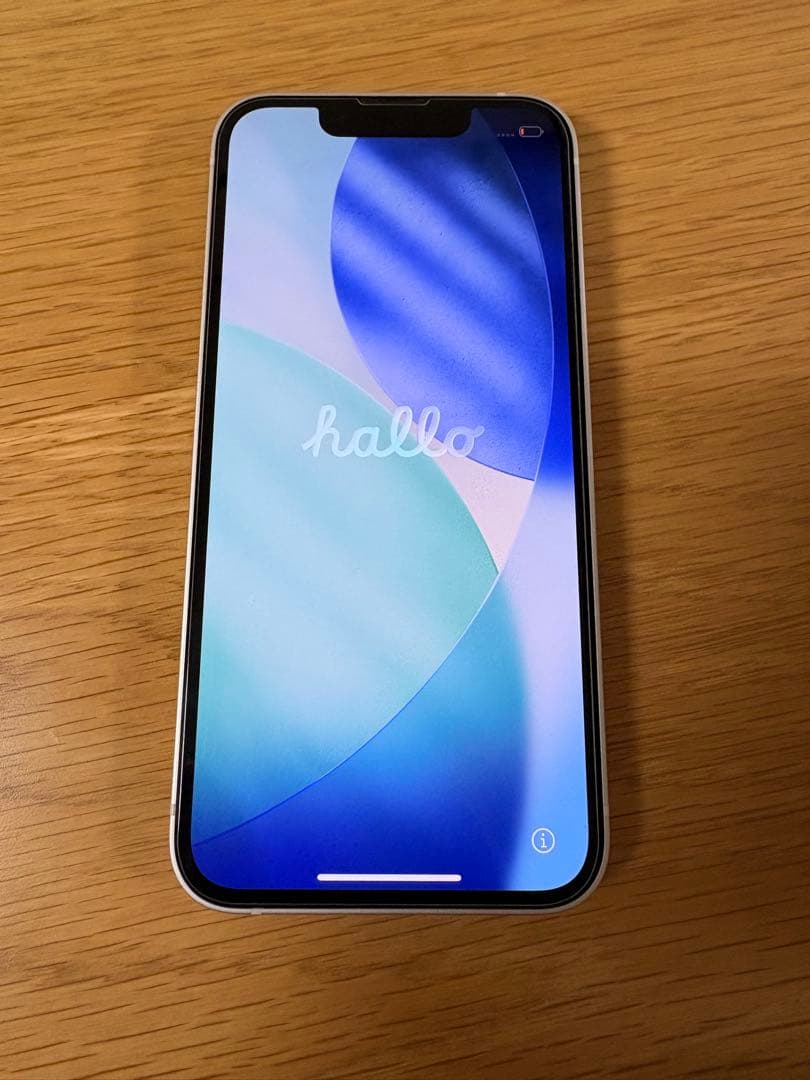 【美品】iPhone13mini スターライト 128GB SIMフリー