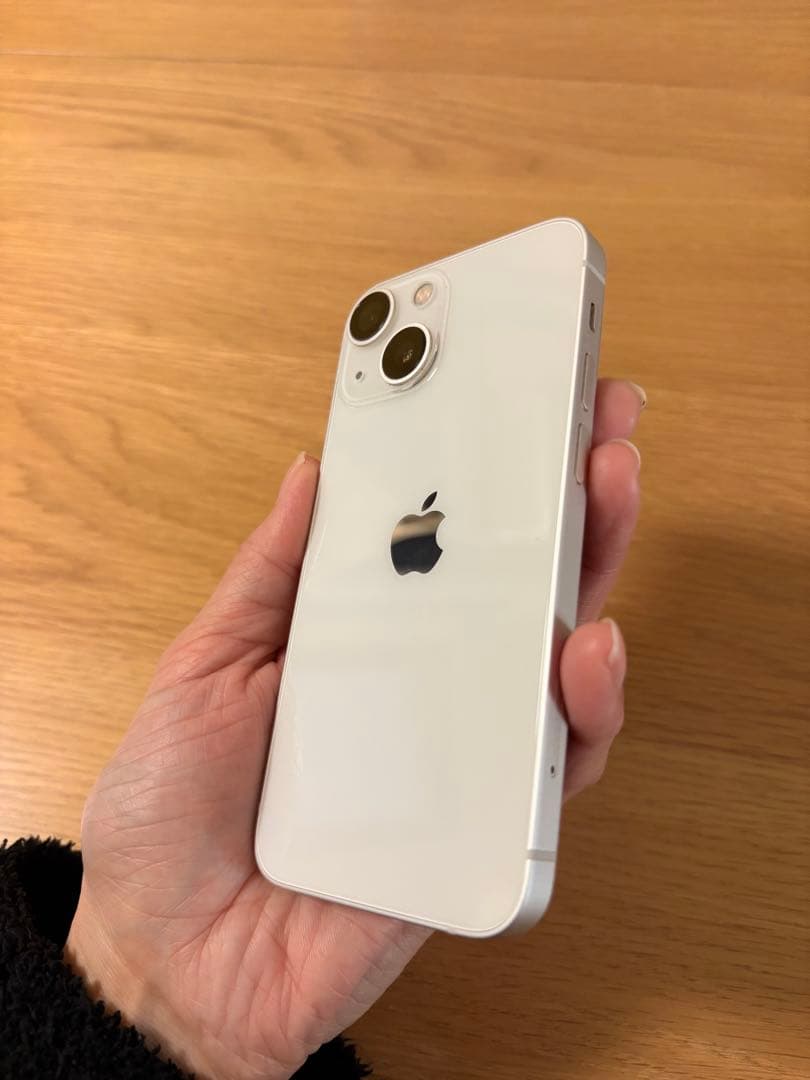 【美品】iPhone13mini スターライト 128GB SIMフリー