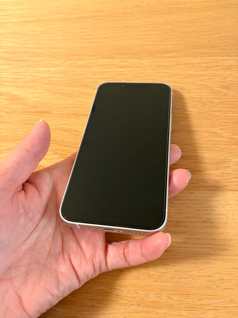 【美品】iPhone13mini スターライト 128GB SIMフリー