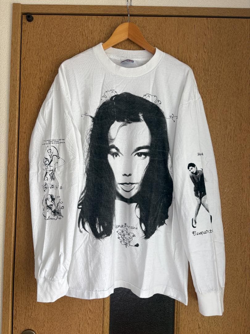 Bjork Björk ビョーク ロンT tシャツ XL ホワイト