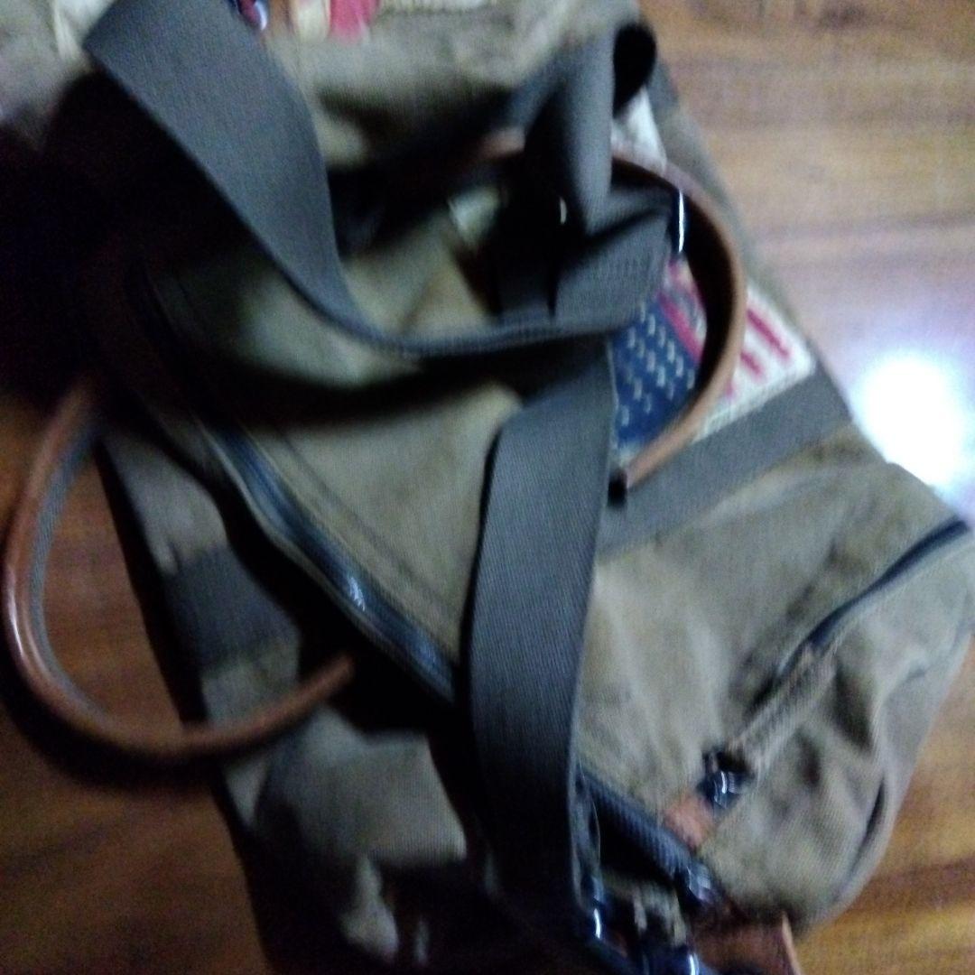 た*た様 ポロジーンズ2Wayボストンバッグ　星条旗ラルフローレン　ヴィンテージ