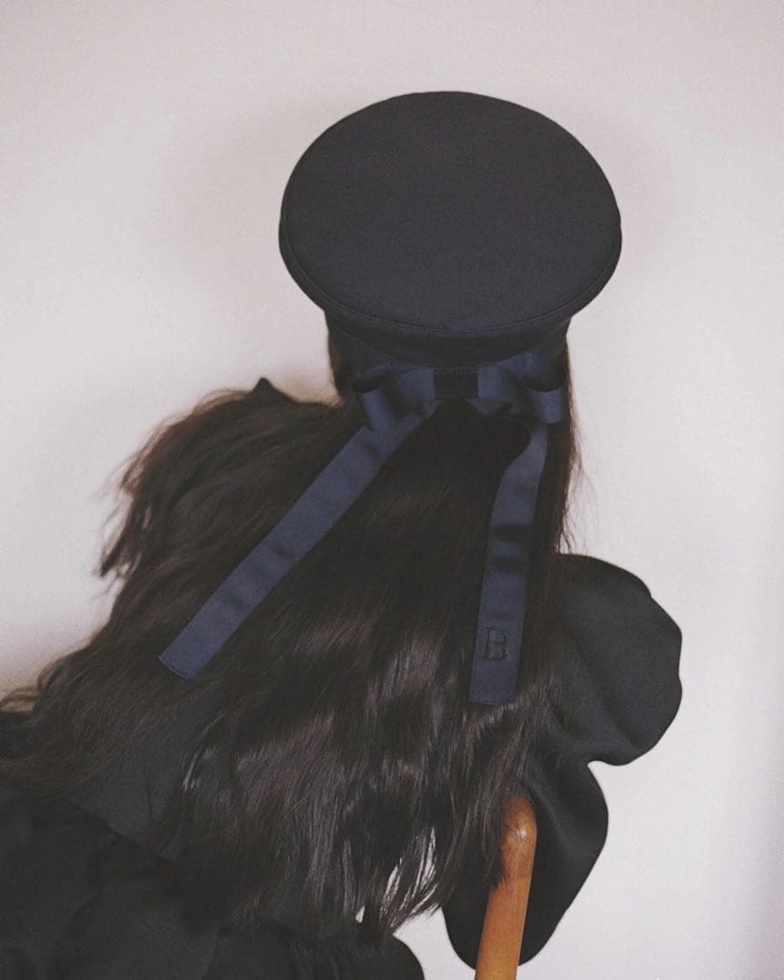 【新品・正規品】 Bibiy. リボン付きベレー帽 MONIQUE BERET